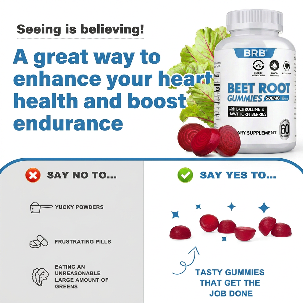 BRB Beetroot Gummies