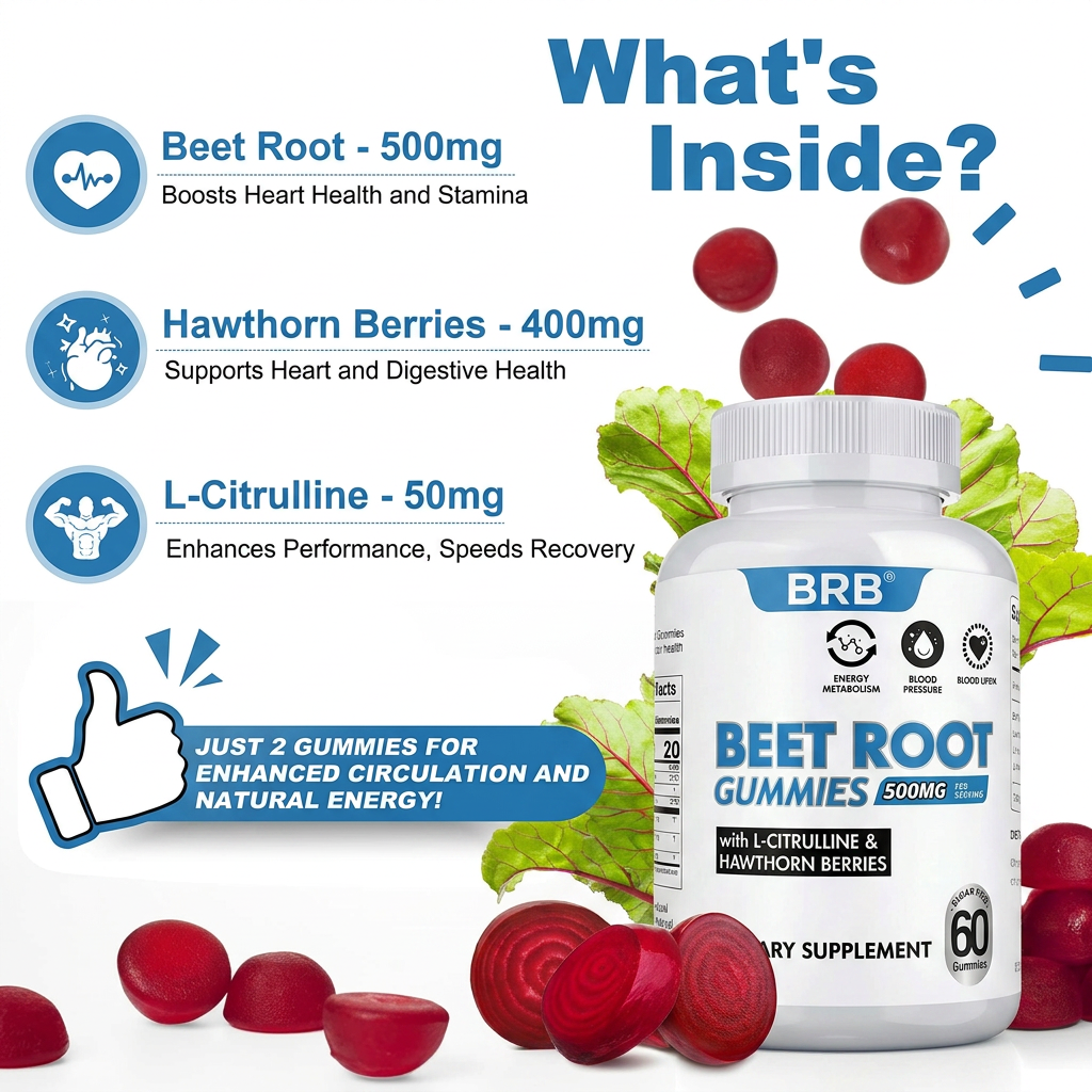 BRB Beetroot Gummies